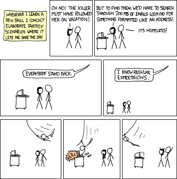 XKCD Regex Comic