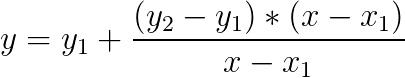 interpolation formula 1